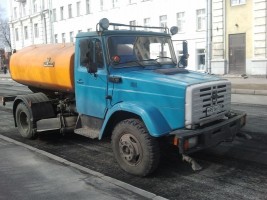 Аренда поливомоечной машины - КДМ ЗИЛ