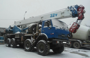 Аренда автокрана 25.32 тонны Серпухов