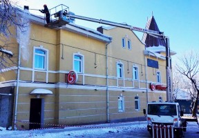 АВТОВЫШКА ДЛЯ СБИВАНИЯ СОСУЛЕК, АРЕНДА г. Гатчина, Гатчинский район