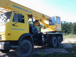 аренда автокрана 25 тонн