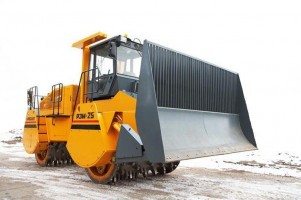 Каток уплотнитель полигонов ТБО РЭМ-25