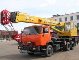 аренда автокрана 25тонн
