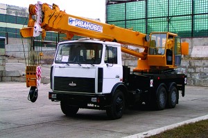 Аренда автокрана 32 тонны