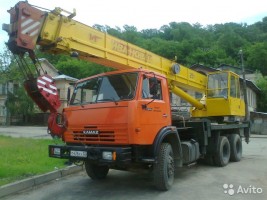 Автокран аренда 22 метра