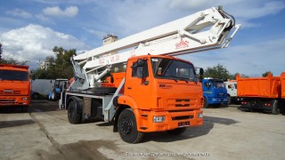 Аренда Услуги Автовышка КАМАЗ 28м