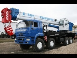 Аренда Услуги Автокрана КАМАЗ 50т 