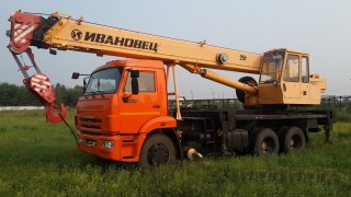 Кран 16 и 25 тонн в аренду. 
