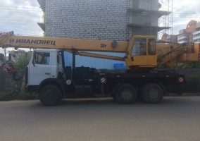 Аренда крана 32 тонны недорого