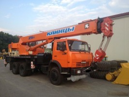 Аренда крана 16 и 25 тонн. 