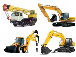 Аренда экскаватор-погрузчика JCB, гусеничного и колесного экскаваторов Hyundai