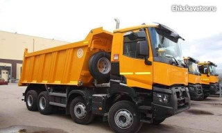 Аренда Услуги Самосвала RENAULT KERAX 16м3