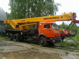 Услуги крана 25 тонн. Аренда крана без посредников.