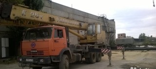 Услуги автокранов 