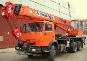Частный автокран 16 - 25 тонн. 