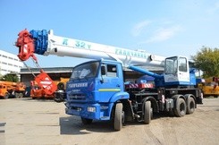 Аренда автокрана г.п. 25-32 тонны длина стрелы 21-40 метров