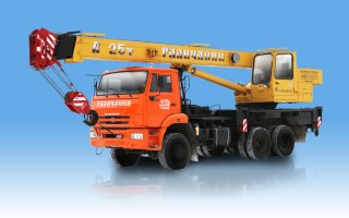 Частный автокран 16 - 25 тонн. 