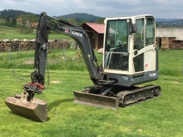 Аренда мини-экскаватора TEREX ТС25