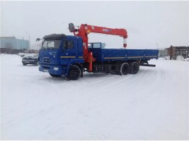 Аренда Манипулятора Камаз 43118 Г/П стрелы 7 тонн