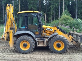 Аренда экскаватора погрузчика Jcb 3CX