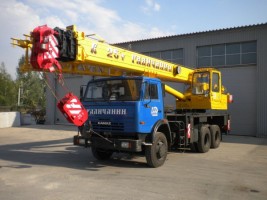 Услуги автокрана 14-25-16-30-50 тонн Ивановец, Галичанин