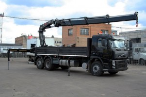 Аренда крана - манипулятора Volvo Hiab
