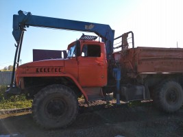 Урал-манипулятор-самосвал, борт-10т, стрела-3т