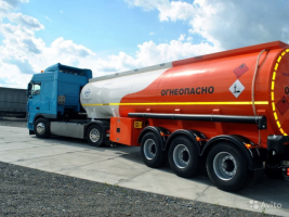  Услуги бензовоза Scania, полуприцеп Showa
