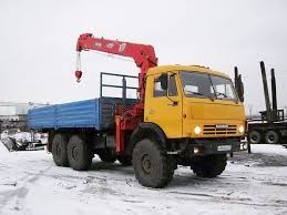 Кран манипулятор вездеход,7 тонн