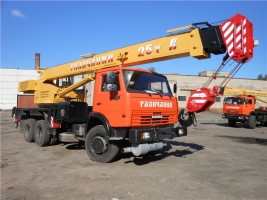 Аренда автокрана 16-25 т. Коммунар .