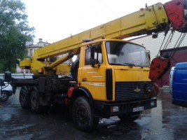 Аренда автокрана 16-25 т. в ПУШКИНЕ .