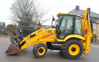 экскаватор-погрузчик JCB в аренду