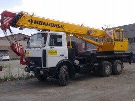 Аренда автокрана 16 - 25 тонн. 
