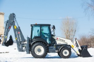 Аренда. Экскаватор погрузчик TEREX. Екатеринбург и область.