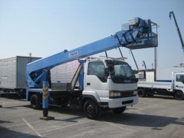 аренда японской автовышки 22м.