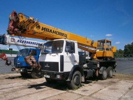 Аренда Автокрана Люберцы 25 тонн -22,28м