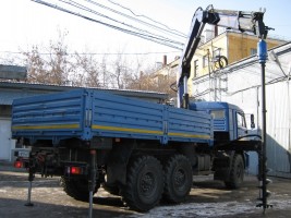 Аренда манипулятора(вездеход,с ямобуром)Кран - от 7 т. по Уфе и пригородах