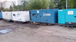 Аренда дизельных генераторов мощностью от 30 до 450 кВт.