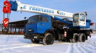 Услуги, аренда автокрана 25т