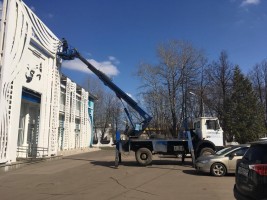 аренда автовышки 18 м