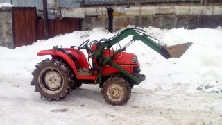 Вспашка земли мини трактором Домодедово