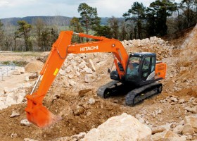 Аренда гусеничного экскаватора Hitachi zx 180 в габарите ковш1м3