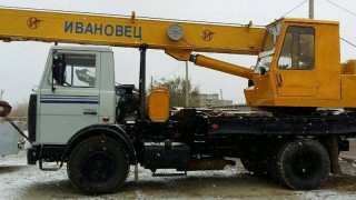 Аренда автокрана 16т Гатчинский Тосненский район Юг СПб