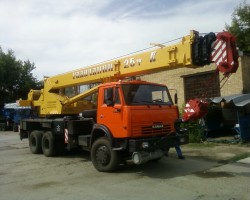аренда автокрана 25т