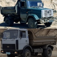 услуги самосвалов Зил Маз