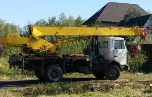 услуги автокрана ивановец грузоподъемность 16тонн стрела 18 метров