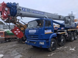 Аренда автокрана 32 тонн