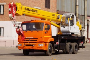Аренда автокрана 25т