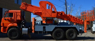 Центр Подъемных Машин "ВЫСОТА", аренда автовышек от 14до 58 м и автокранов от 15 до 110 т.