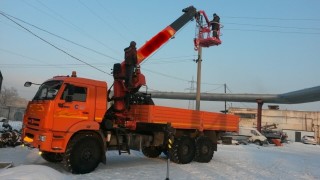 Аренда крана манипулятора КАМАЗ внедорожник, автовышка 