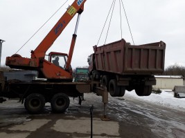 аренда автокрана 32 тонны вырица лен обл